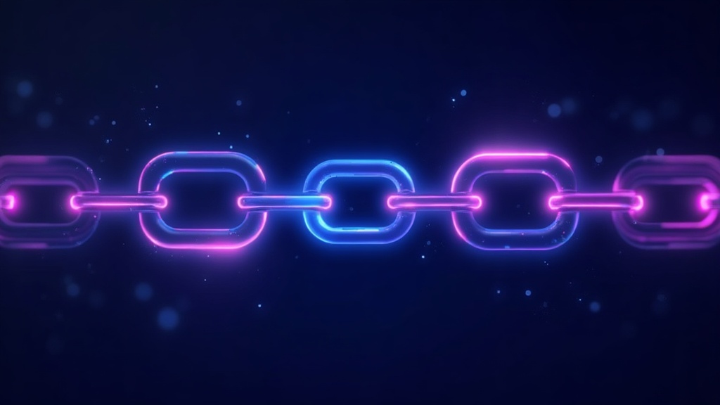 link chains labelled by small tags connecting pages