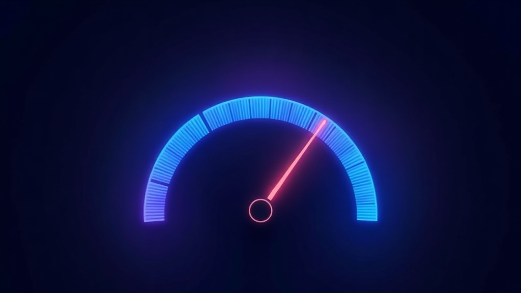 Quality gauge measuring a page while origin icons stay unplugged