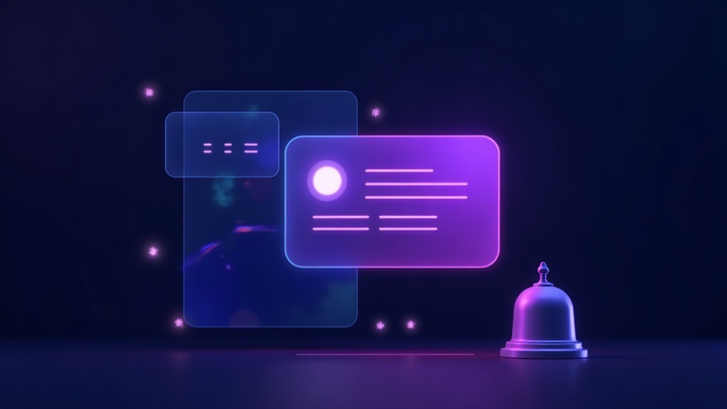 Notification bell beside an AI chat recommending a brand