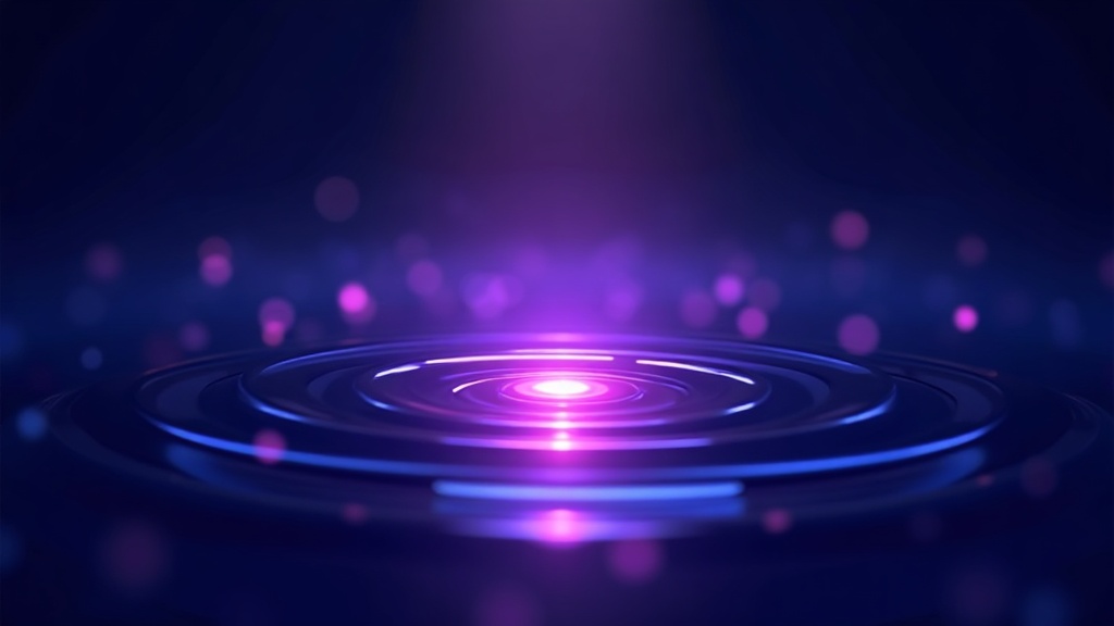 Ripples of light spreading outward from a central brand beacon, symbolising growing brand mentions